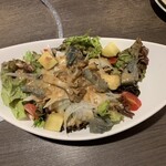 がんこ なんば本店 - ゴマ香る秋野菜サラダ