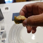 シャトー　ラ・パルム・ドール - ほんのりとアオサの味わいと甘味
      チーズの味わいを感じて美味しい