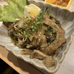 Shokudouraku Tosaka - 鶏皮ポン酢