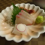 国民宿舎 あいお荘 - 魚刺し