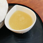 こひる庵 - りんごみつは必ず頼む　すりおろしりんごみたいで美味