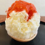 こひる庵 - ストロベリークッキークリーム♡味見氷♡200円