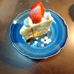 タダシ ヤナギ - 苺のショートケーキ　　定番ゆえにごまかしのきかない旨さ(´ω｀)