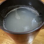 石挽き蕎麦 庵 - 蕎麦湯たっぷり