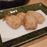 Usagi - 里芋の天ぷら。食感が良いです