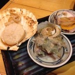 横濱 魚萬 - ホタテ、サザエ、蛤！