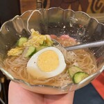 炭焼 金竜山 - 冷麺 小
