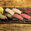 北千住肉寿司 - 寿の足音盛り合わせ