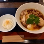 raxamentoriyama - 特製らぁ麺、ミニライス