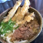 うどん・そば 大隈 - 肉ごぼううどん