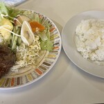Kissa Komparu - ハンバーグライス ¥700