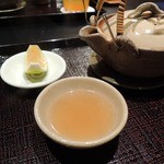 くろぎ - 鱧、松茸の土瓶蒸し2013.11