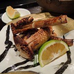 くろぎ - 焼き松茸2013.11