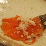 鮨西光 - 飯寿司（いずし）は「鮭」