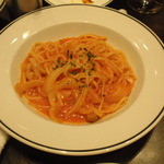 欧風小皿料理 沢村 - 〆のパスタ…Ｓサイズです。