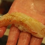 鮨西光 - 釣りキンキも手渡しで