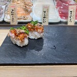 寿司 魚がし日本一 - ネギトロのポタポタ焼き…美味しくておかわりしました。