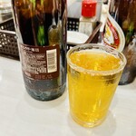 ふくもと食堂 - 瓶ビールはキリンラガービールの大瓶