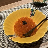 川崎 鮨 よこ田 - いくらとキャビア