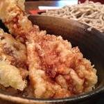 更科 - 天丼、えびと