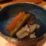 味野里香 - 鯨と茄子の炊き合わせ