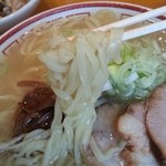 中華そば専門　田中そば店 - 麺アップ