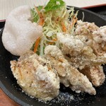 大衆食堂 筑紫庵 - モモ身はない 値段相応の唐揚げ