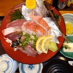 網元料理あさまる - おすすめ５点丼