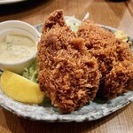 とんかつ 椛 - 牡蠣　1個400円(税込)