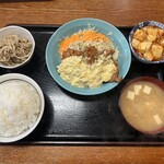 鶴亀 - チキン南蛮定食①