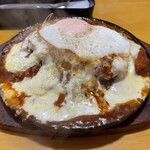 バンビーナ スパゲティレストラン - グツグツと大迫力なチーズスパカツ(；´Д`A