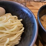 銀座 朧月 - 濃厚つけ麺（並盛り）＋味玉