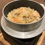 緑水亭 勝浦別館 翠海 - 蟹とキノコの釜飯