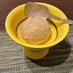 緑水亭 勝浦別館 翠海 - 栗のシャーベット　良いお口直し