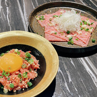 焼肉SEJONG 栄店 - 生ユッケ　生刺