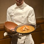 アカ - 間人の香箱蟹のパエリア