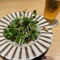 OSAKAきっちん。 東急プラザ渋谷店 - クレソンとクルミのサラダ