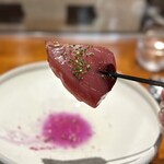 馳走西健一 - 定置網にかかったメジマグロ