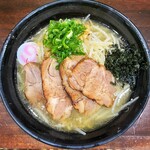 麺屋 玄 - 塩チャーシューもやし増し