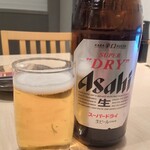 Kanzai Shanzu - 瓶ビール♪（中瓶）@\660円