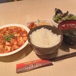 Kanzai Shanzu - 麻婆豆腐定食@\800円