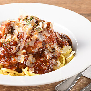 Recommended for dinner! Hearty pasta and snack menu