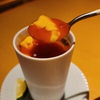 鶏料理 清水 - バカランを使用した茶碗蒸し 濃厚で素晴らしく美味しかったです