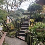 アルフォンソカフェ - テラス側から