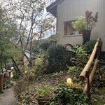 アルフォンソカフェ - テラス側から