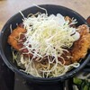 Resutoranamagozen - ソースかつ丼（ハーフ）