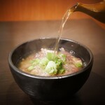 Wagyu beef soup chazuke