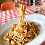 ル・シエル - 小柱と小松菜のトマトソース