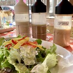 ル・シエル - ランチのサラダ