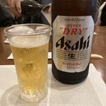 Masahan tei - とりあえず瓶ビールでꐴ༾(˶‾᷄ꈊ‾᷅˵ )